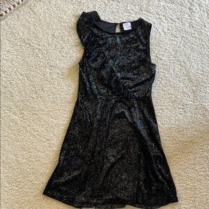 Zara Black Fit and Flare Cocktail Dress